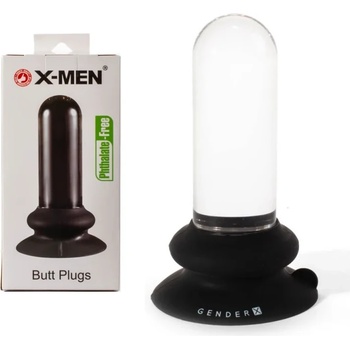 Image 1 of Акрилен анален плъг с вакуумна основа, 14см. - Gender X Anal Plug (XMEN000149)