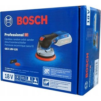 Bosch GEX 18V-125 Professional 0.601.372.200