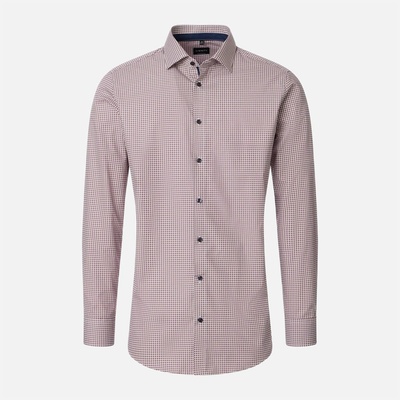 Venti Modern fit pánská košel'a so vzorom červená
