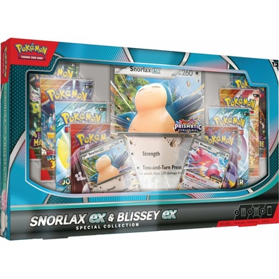 Pokémon TCG: Special Collection Snorlax ex & Blissey ex – Zboží Mobilmania