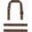 Premier PR 191 / Каишки за престилка Swap and Pop - кафяви Универсални (39019114599)