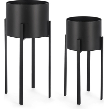 Bizzotto КАШПА НА СТОЙКА 2БР. ester ЧЕРНА (0741483)