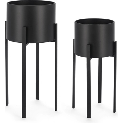 Bizzotto КАШПА НА СТОЙКА 2БР. ester ЧЕРНА (0741483)