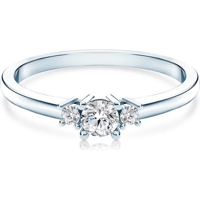 SAVICKI Годежен пръстен savicki: бяло злато, диамант