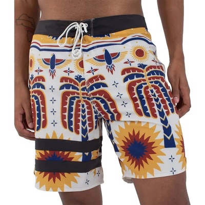 Hurley Бански гащета Hurley Phantom Block Party 18´´ swimming shorts - White (Bone 3)