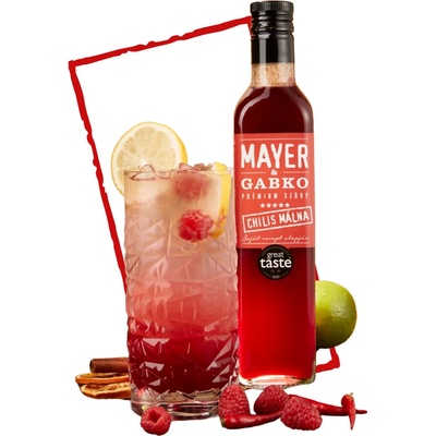 Mayer Sirup s malinami a chilli by Gabko 0,5 l