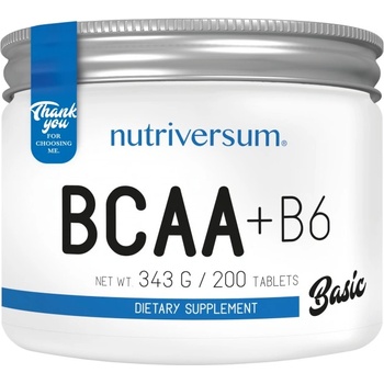 Image 1 of Nutriversum BCAA + B6 Tablets [200 Таблетки]