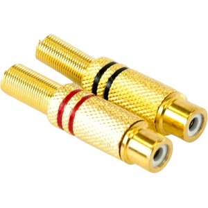 Master Audio Конектор Master Audio - MA286, RCA, златист (MA286)