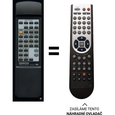 Dálkový ovladač Predátor Onkyo RC314S pro A9711 – Hledejceny.cz