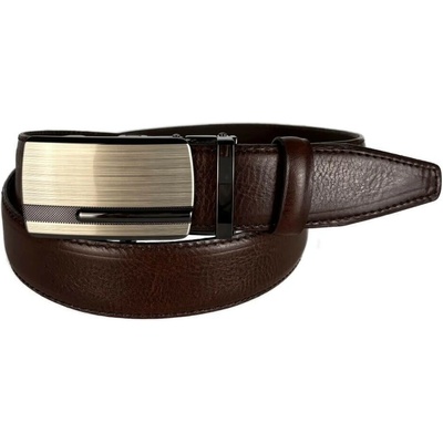 Penny Belts Kožený opasek 35-051-Z5-506 tmavě hnědý