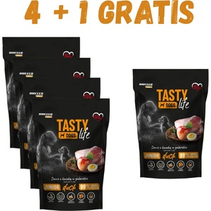 Tasty Dog Life Tasty Dogs Life Junior Патица в желе 500 г 4+1 БЕЗПЛАТНО! !