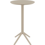 Bogdan Furniture Am Маса Бар Скай ф60/110h сгъваема бежова
