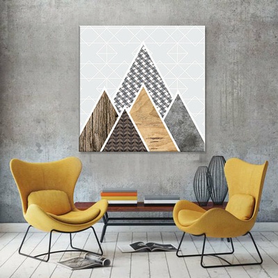 Obraz na stenu Journey and Formation / Dan Johannson - 40x40 cm