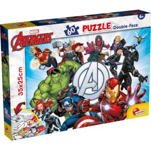 Lisciani Marvel Пъзели 60 части M-Plus Avengers (99658)