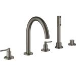 GROHE Atrio смесител за вана и душ, антрацит, твърд графит, 5 елемента (29407AL0)