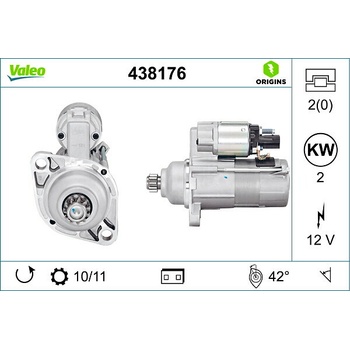 Štartér VALEO 438176