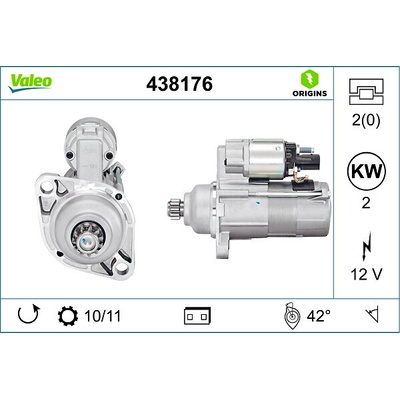 Štartér VALEO 438176