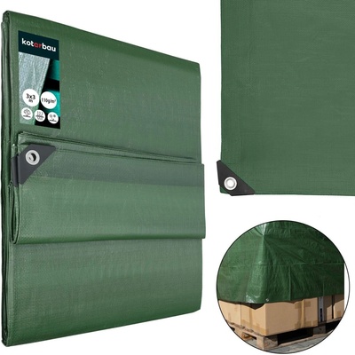 Geko G70510 standard plachta PE nepromokavá silná 3 x 3 m