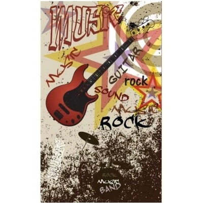 DIMEX ART Флизелинов фототапет червена китара 150 x 250 см