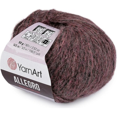 Pletací příze Allegro 50 g Varianta: 7 (710) starorůžová, Balení: 1 ks 61634/160050/286163
