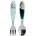 Stor Метални прибори Stor - Frozen Snowy Tale, 2 броя (81018)