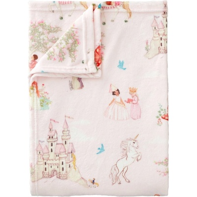 Belle & Boo Розово бебешко одеяло от микроплюш 150x200 cm Fairytale - Belle & Boo (BD/60580/R/150200/PK)