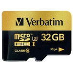 Verbatim microSDHC Pro+ 32GB C10/U3/UHS-I 44033