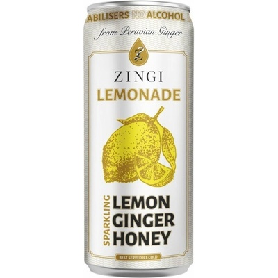 Zingi Lemonade plechovka 0,33 l
