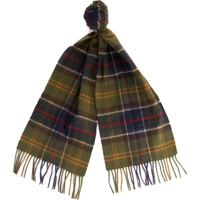 Barbour Wool/Cashmere Tartan Scarf