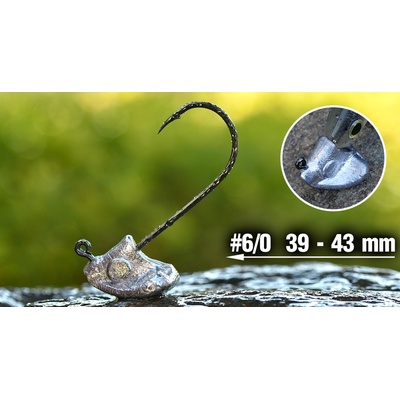 REDBASS Jigová hlava StandUp Pro Sickle vel.6 7g 5 ks