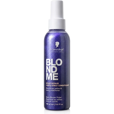 Schwarzkopf Blondme Bond Repair Purple Spray Conditioner 150 ml
