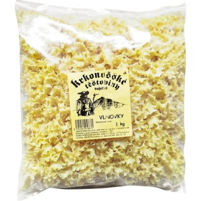 Krkonošské cestoviny vlnovky 1 kg