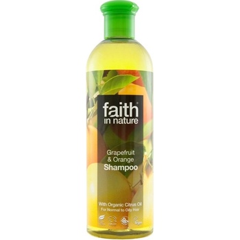 Faith in Nature přírodní šampon Bio Grapefruit a Pomeranč 400 ml