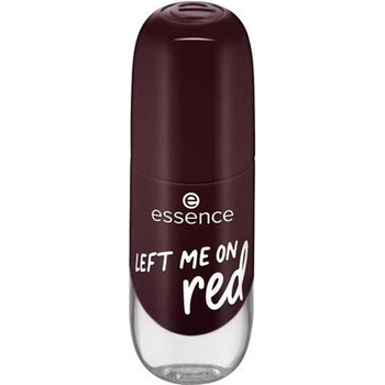 essence Gel Nail Colour 72 Left Me On Red тъмночервен гел лак за нокти 8 мл