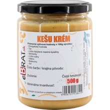 eBrat.sk Kešu maslo 100% jemné 500 g