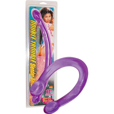 You2Toys Dvojitý kuličkový dildo