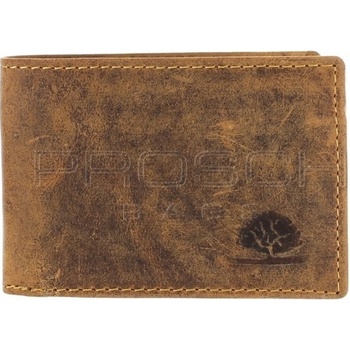 Greenburry kožená peňaženka 1659 25 hnědá