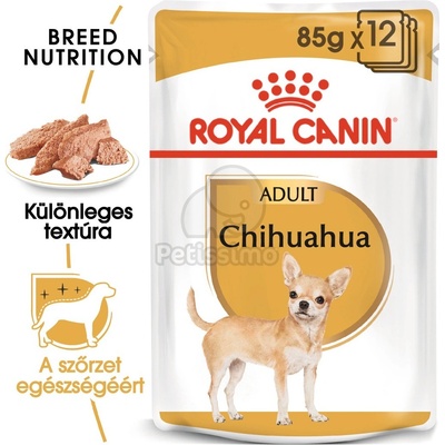 Royal Canin Chihuahua Adult - влажна храна за възрастни кучета от порода Чихуахуа 12 x 85 г