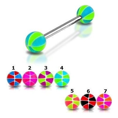 Šperky4U piercing do jazyku PJ01051-AO