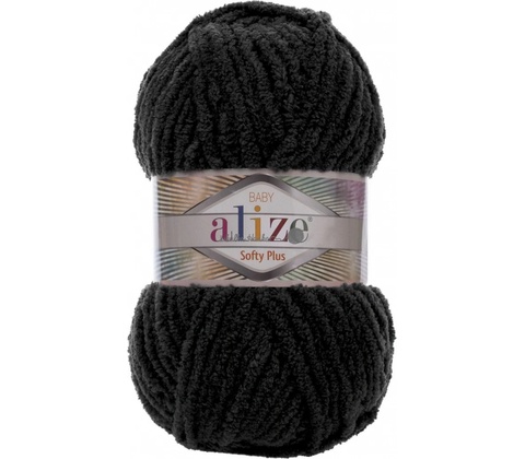 Alize Softy Plus 60 černá