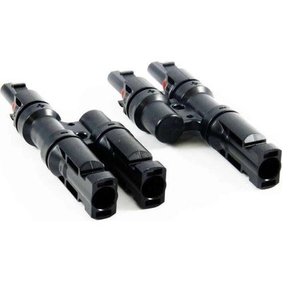 Solartronics Соларен конектор, съвместим с mc4 y 2-посочен, 3-посочен, 4-посочен, 5-посочен, 6-посочен съединител кабелен разпределител (mc4-y)