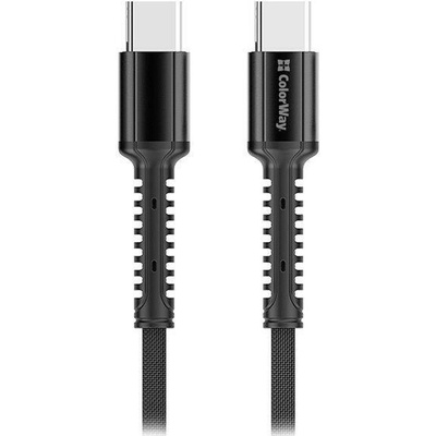 ColorWay CW-CBPDCC031-GR USB-C na USB-C, 2m, šedý