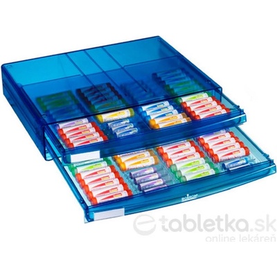 Homeo Rangement dvojzásuvkový zakladač liekov