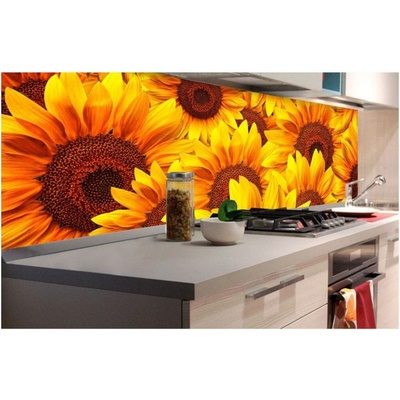Dimex KI-180-051 Fototapeta do kuchyne Slnečnice rozmery 60 x 180 cm