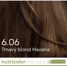 Biokap Nutricolor Delicato Rapid 6.06 tmavá blond Havana 135 ml