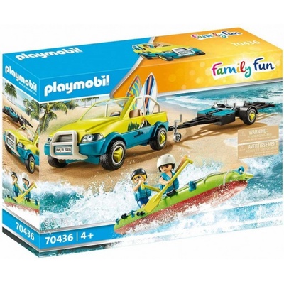 Playmobil 70436 Plážové auto s přívěsem pro kánoi