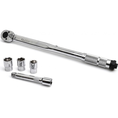 Geko Klíč momentový 1/2 " 28-210 Nm s příslušenstvím G10064 – Zboží Dáma