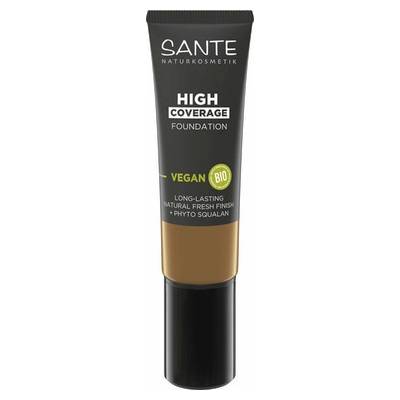 Sante High Coverage Foundation make-up 08 Warm Chestnut 25 ml