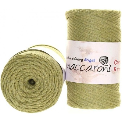 Maccaroni Abigail 5 mm Světlá khaki