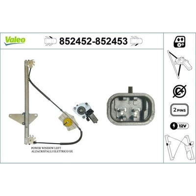 Zvedací zařízení oken VALEO 852452